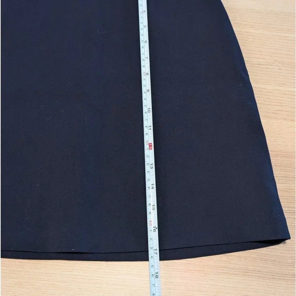 Lime Skirt Womens S Navy High Waist Straight A-line Zipper Mini